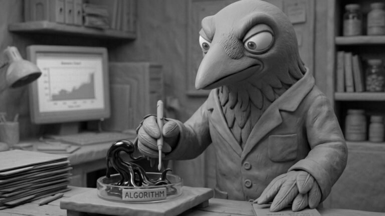 Jake the raven analyzing 2026 search algorithm changes, which may just be a symbiote, and the importance of topical authority in SEO strategy